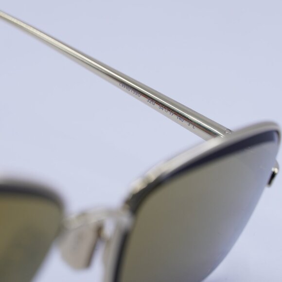 ?️ New Loewe LW40159U 32G Sunglasses - Shiny Yellow Frame, Yellow Lenses main image 8